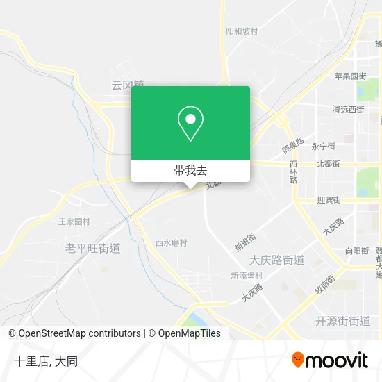 十里店地图
