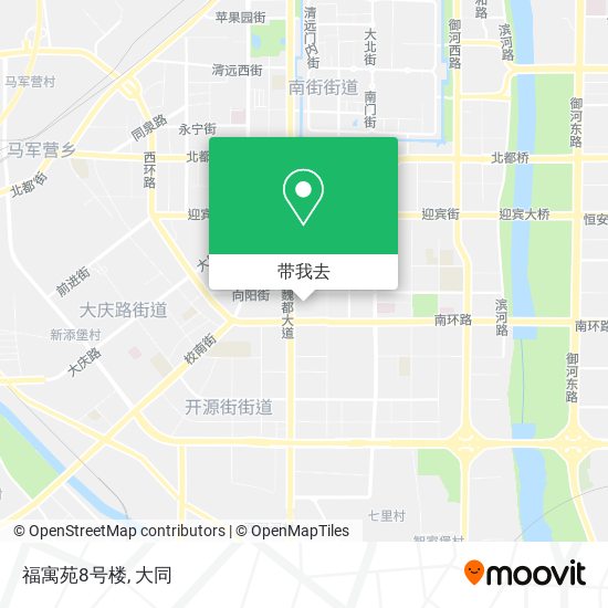 福寓苑8号楼地图