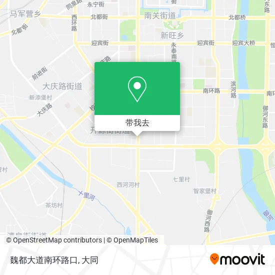 魏都大道南环路口地图