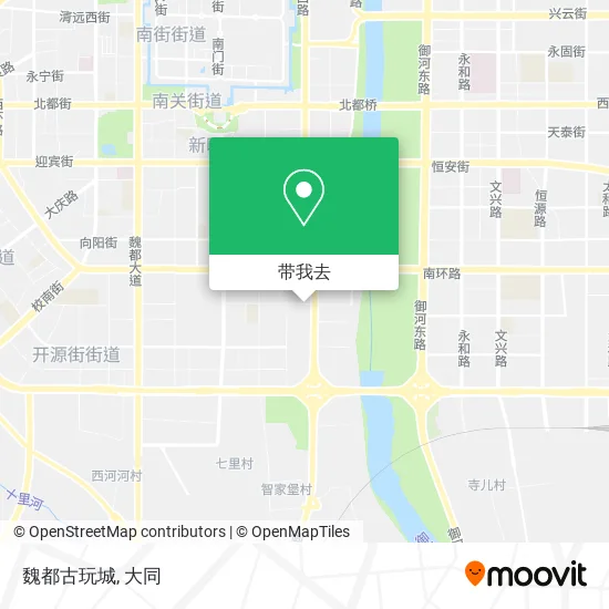 魏都古玩城地图