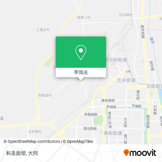 和圣面馆地图