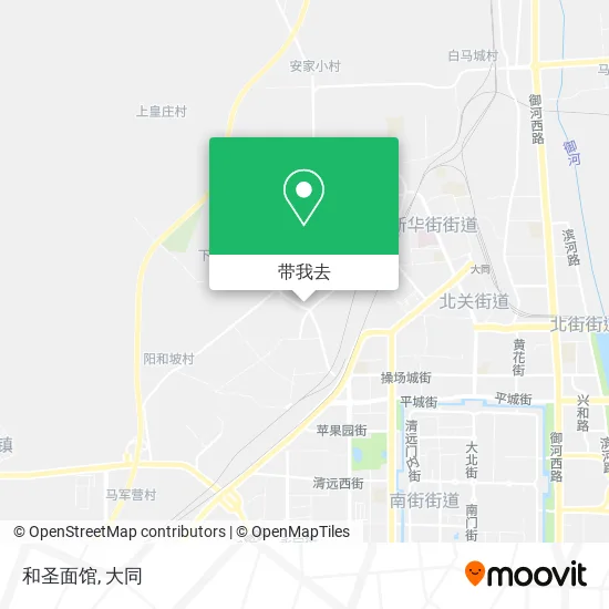 和圣面馆地图