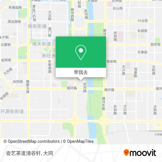 壶艺茶道清谷轩地图