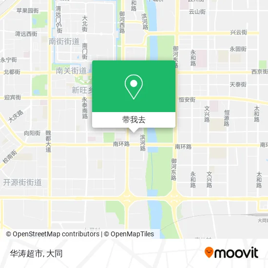 华涛超市地图