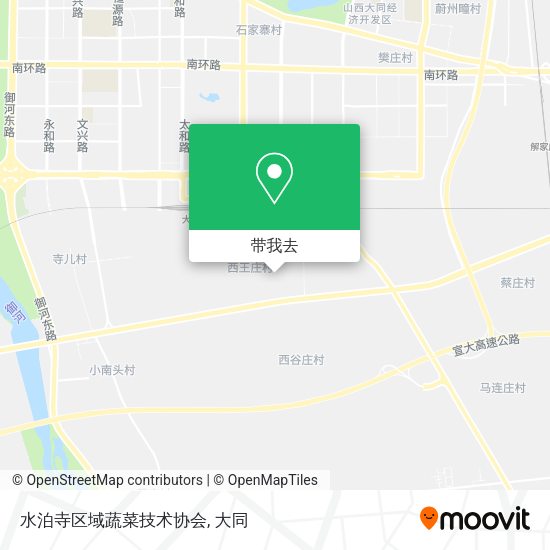 水泊寺区域蔬菜技术协会地图