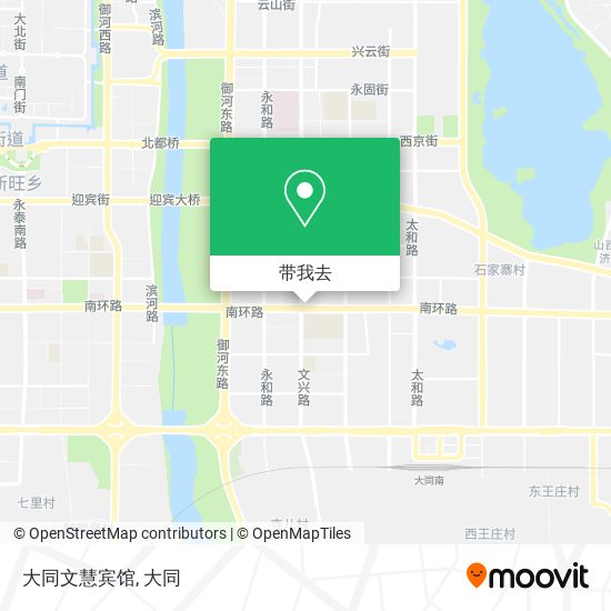 大同文慧宾馆地图