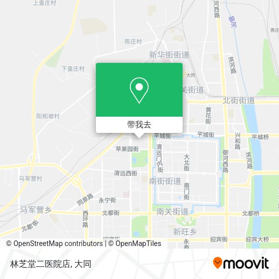 林芝堂二医院店地图