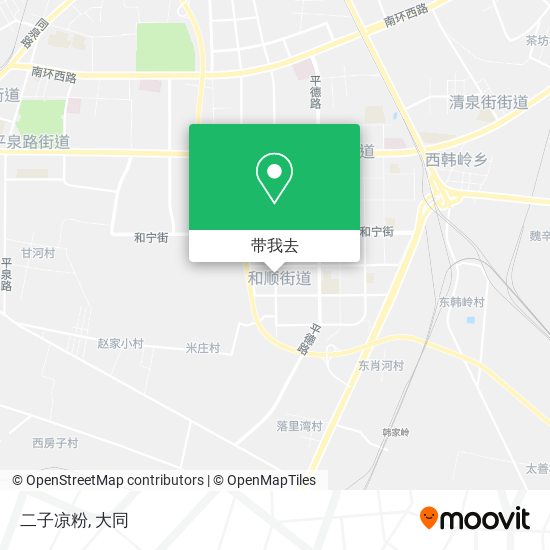 二子凉粉地图