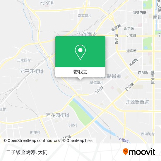 二子钣金烤漆地图