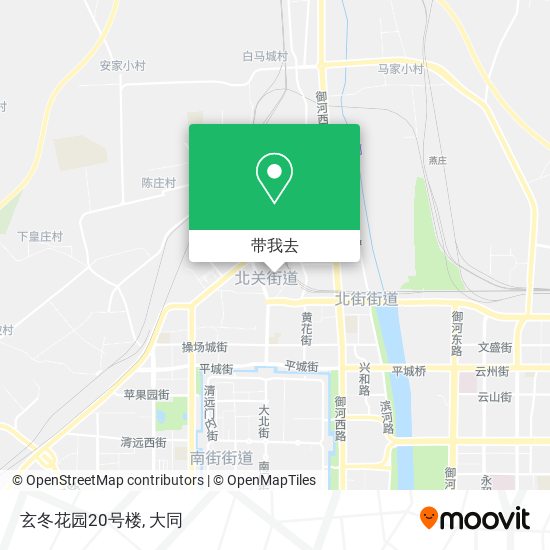 玄冬花园20号楼地图