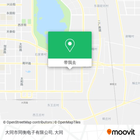 大同市同衡电子有限公司地图