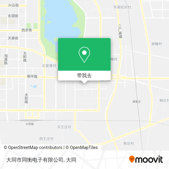 大同市同衡电子有限公司地图
