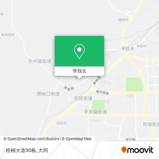 梧桐大道30栋地图