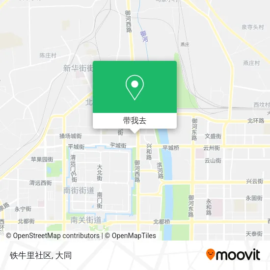 铁牛里社区地图