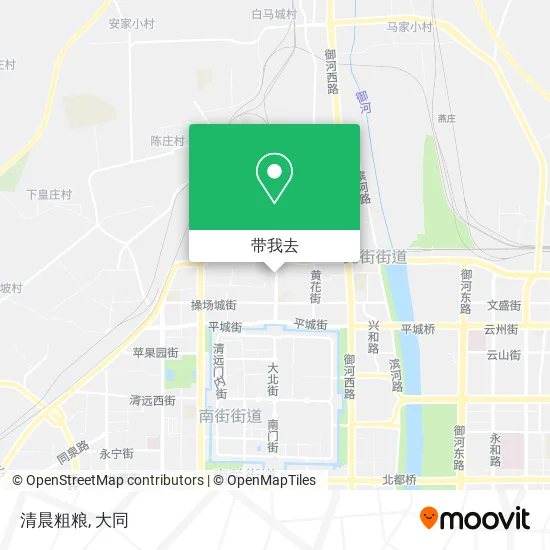 清晨粗粮地图