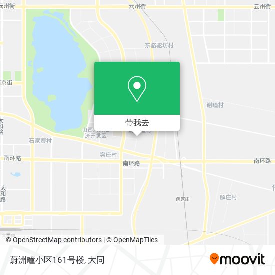 蔚洲疃小区161号楼地图