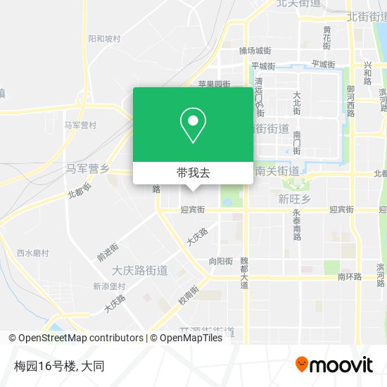 梅园16号楼地图