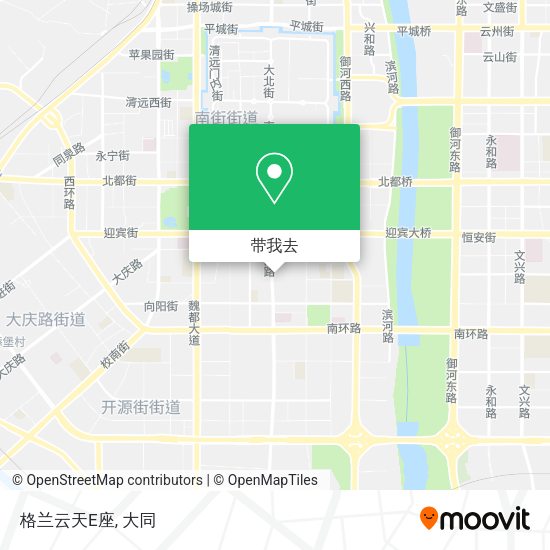 格兰云天E座地图