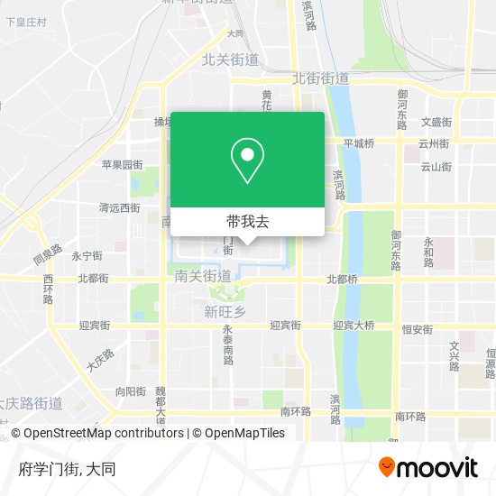 府学门街地图