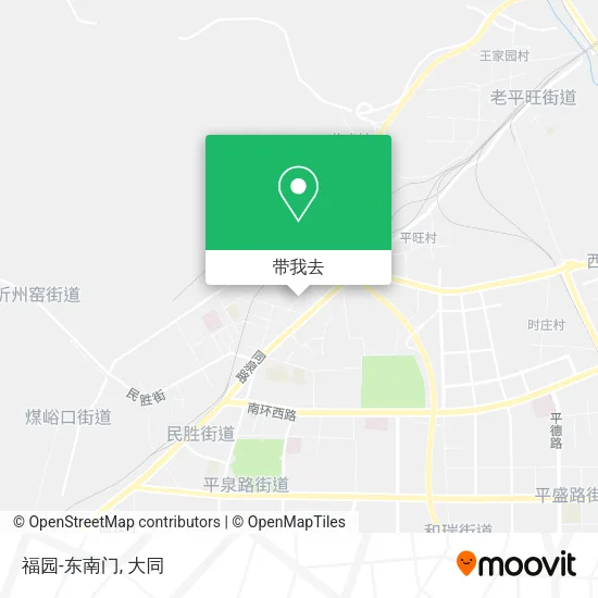 福园-东南门地图