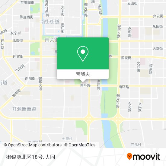 御锦源北区18号地图