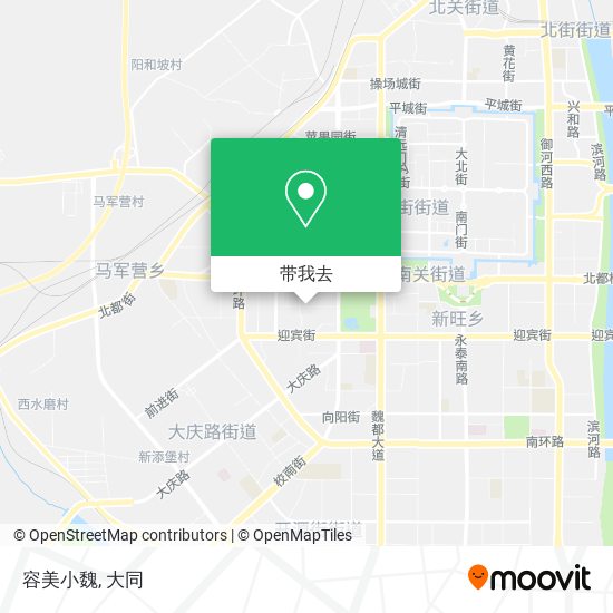 容美小魏地图
