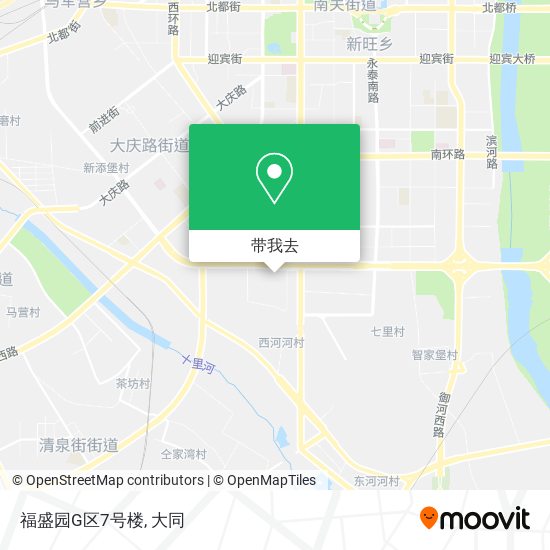 福盛园G区7号楼地图
