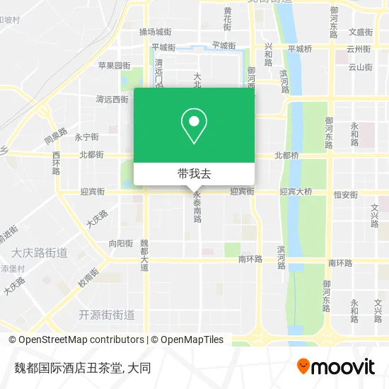 魏都国际酒店丑茶堂地图