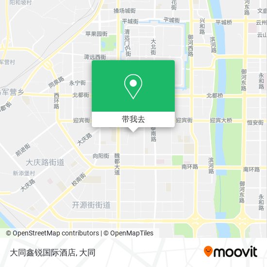 大同鑫锐国际酒店地图