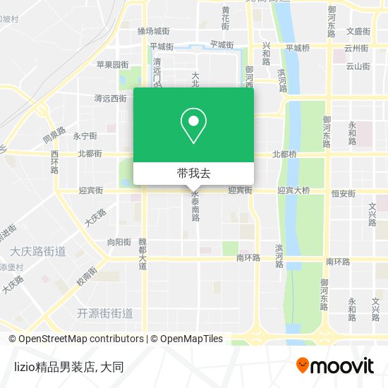 lizio精品男装店地图