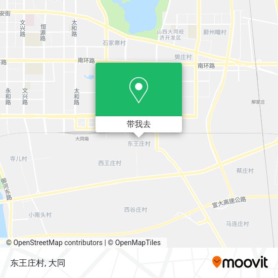 东王庄村地图