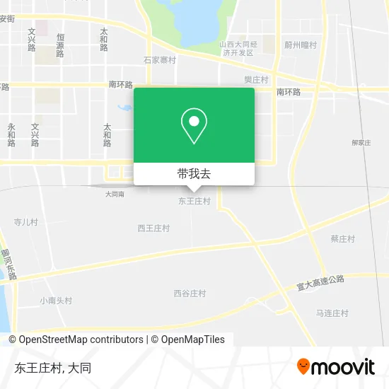 东王庄村地图