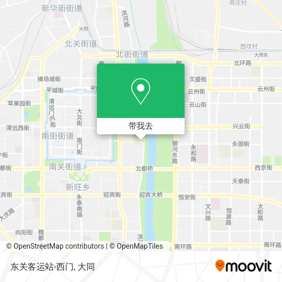 东关客运站-西门地图