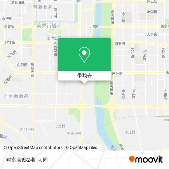 财富官邸2期地图