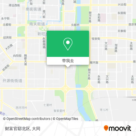 财富官邸北区地图