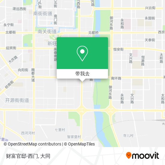 财富官邸-西门地图