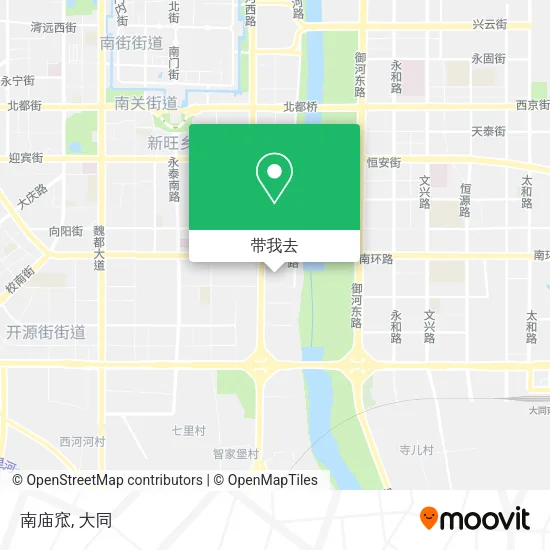 南庙窊地图