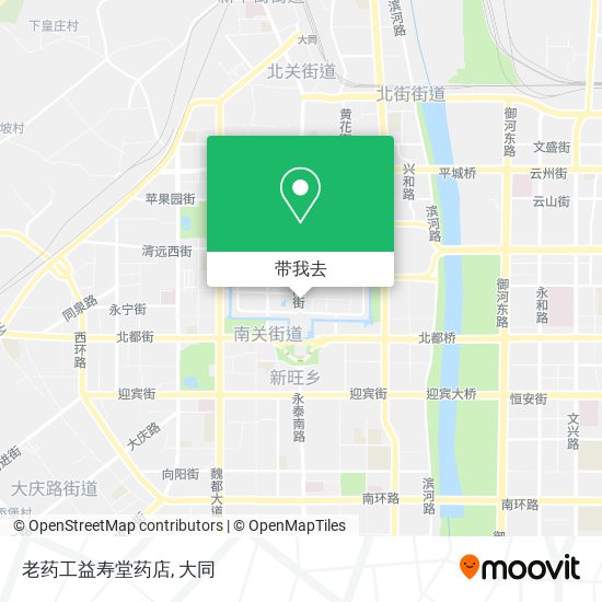 老药工益寿堂药店地图