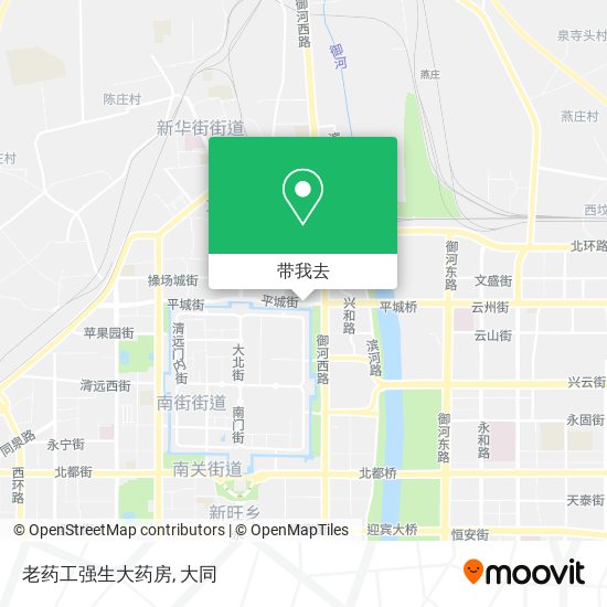 老药工强生大药房地图