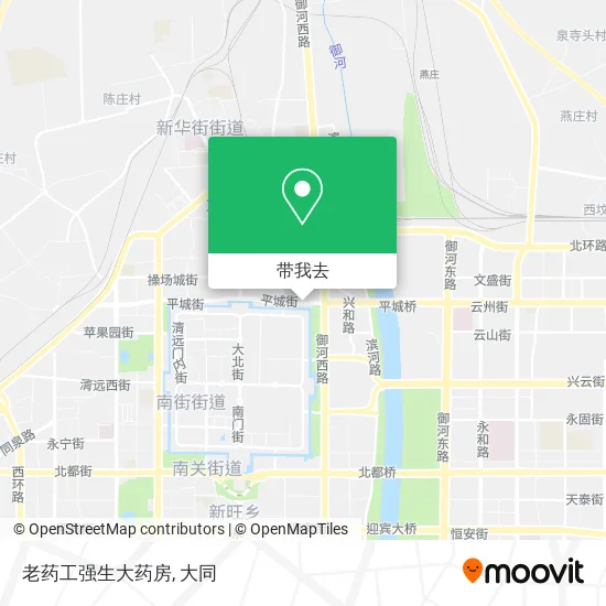 老药工强生大药房地图