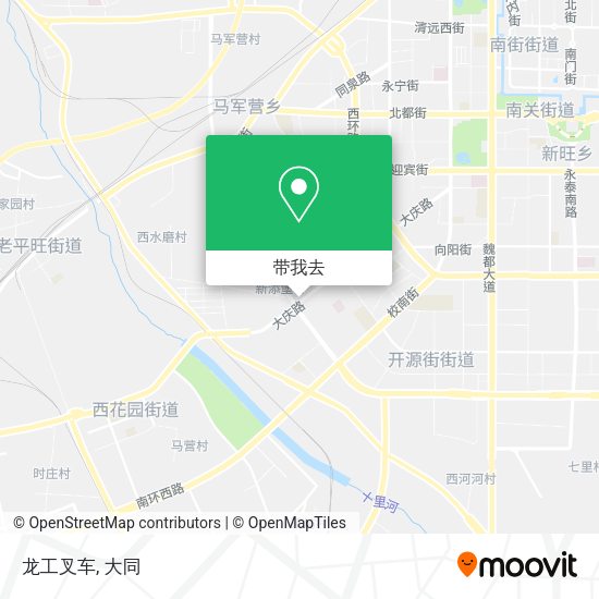 龙工叉车地图