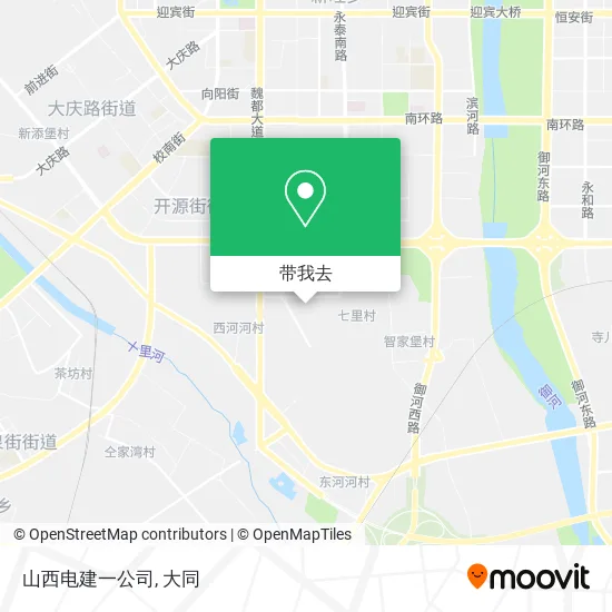 山西电建一公司地图