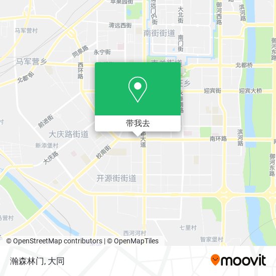 瀚森林门地图