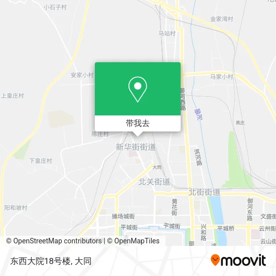 东西大院18号楼地图