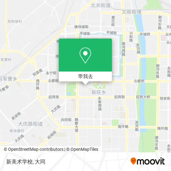 新美术学校地图
