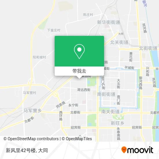 新风里42号楼地图