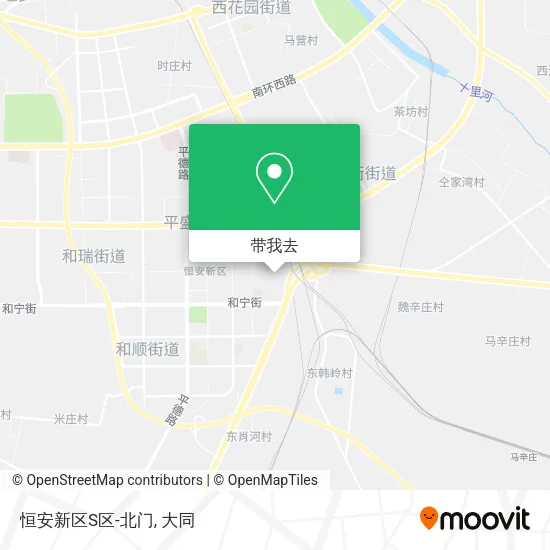 恒安新区S区-北门地图