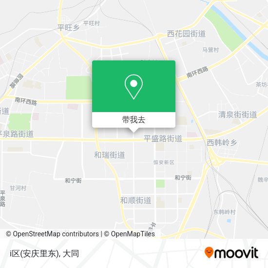 i区(安庆里东)地图