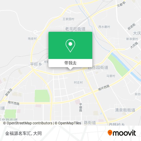 金福源名车汇地图