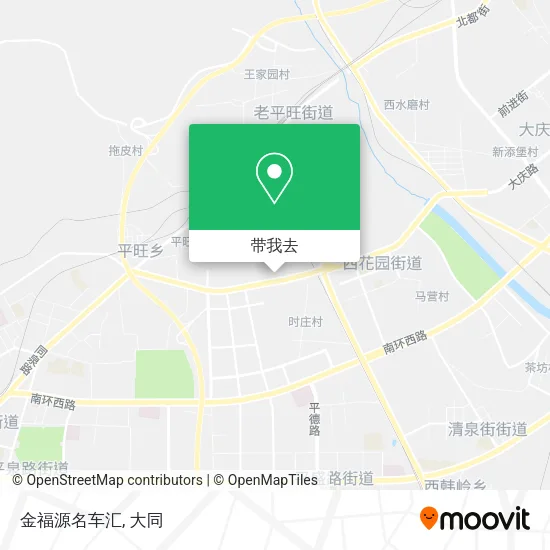金福源名车汇地图